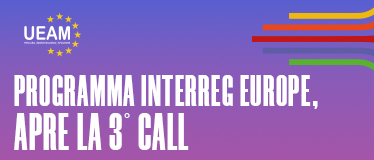 Programma INTERREG EUROPE, apre la 3° call
