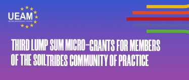 THIRD LUMP SUM MICRO-GRANTS FOR MEMBERS OF THE SOILTRIBES COMMUNITY OF PRACTICE